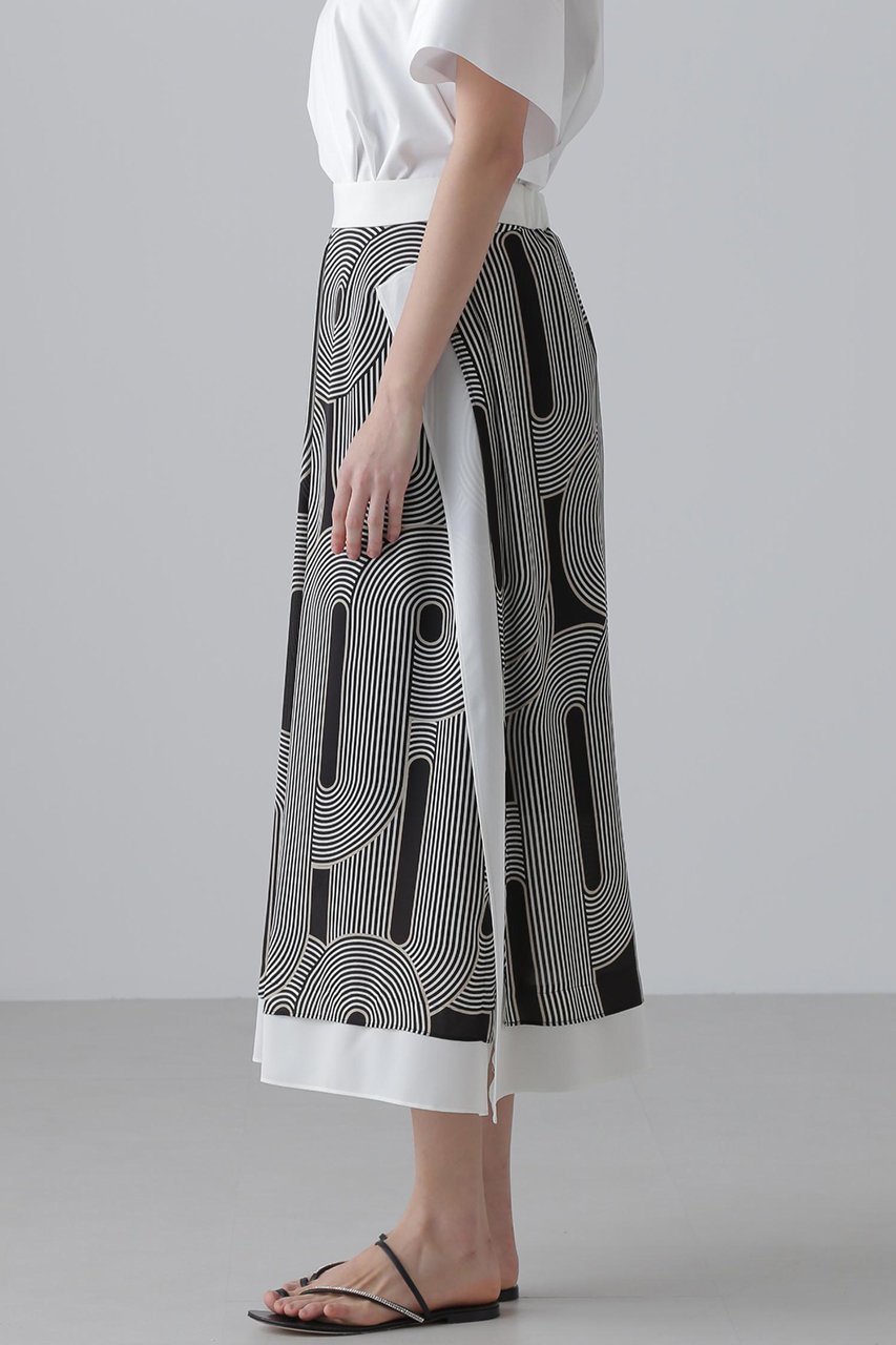 【アドーア/ADORE】のメイズプリントスカート 人気、トレンドファッション・服の通販 founy(ファニー) 　ファッション　Fashion　レディースファッション　Fashion for Women　スカート　Skirts　ロングスカート　Long Skirts / Maxi & Midi Skirts　スカーフ　Scarf, Neckwear　フォルム　Silhouette, Form　プリント　Print, Printed Pattern　モチーフ　Motif, Design Theme　ロング　Long, Long-Length　再入荷　Restock / Back in Stock　無地　Plain, Solid Color　other-5|ID: prp329100004572975 ipo3291000000035332375