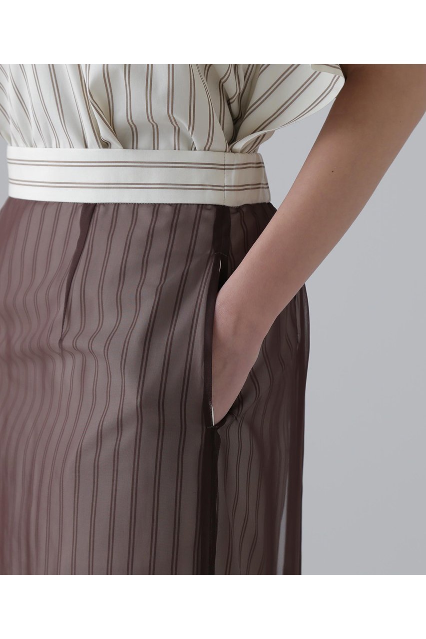 【アドーア/ADORE】のコンパクトコットンスカート 人気、トレンドファッション・服の通販 founy(ファニー) 　ファッション　Fashion　レディースファッション　Fashion for Women　スカート　Skirts　ロングスカート　Long Skirts / Maxi & Midi Skirts　コンパクト　Compact, Small Size　シアー　Sheer, See-Through　セットアップ　Set-Up, Coordinated Outfit　ブロード　Broadcloth, Fine Cotton　ロング　Long, Long-Length　other-8|ID: prp329100004572976 ipo3291000000035639536