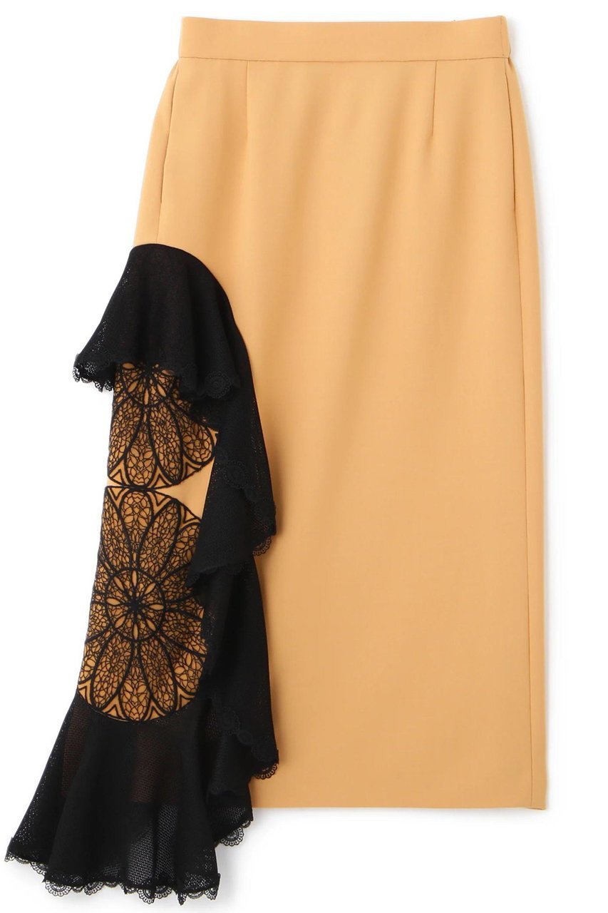 【アドーア/ADORE】のクロシェドッキングスカート 人気、トレンドファッション・服の通販 founy(ファニー) 　ファッション　Fashion　レディースファッション　Fashion for Women　スカート　Skirts　ロングスカート　Long Skirts / Maxi & Midi Skirts　セットアップ　Set-Up, Coordinated Outfit　ラッフル　Ruffle, Frill　ロング　Long, Long-Length　再入荷　Restock / Back in Stock　 other-1|ID: prp329100004572979 ipo3291000000034990220