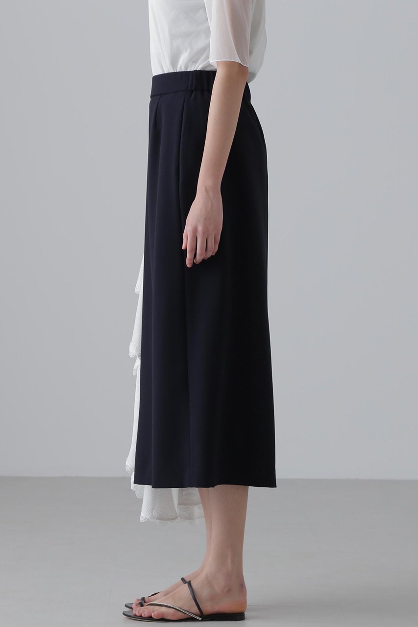 【アドーア/ADORE】のクロシェドッキングスカート 人気、トレンドファッション・服の通販 founy(ファニー) 　ファッション　Fashion　レディースファッション　Fashion for Women　スカート　Skirts　ロングスカート　Long Skirts / Maxi & Midi Skirts　セットアップ　Set-Up, Coordinated Outfit　ラッフル　Ruffle, Frill　ロング　Long, Long-Length　再入荷　Restock / Back in Stock　other-5|ID: prp329100004572979 ipo3291000000034990226