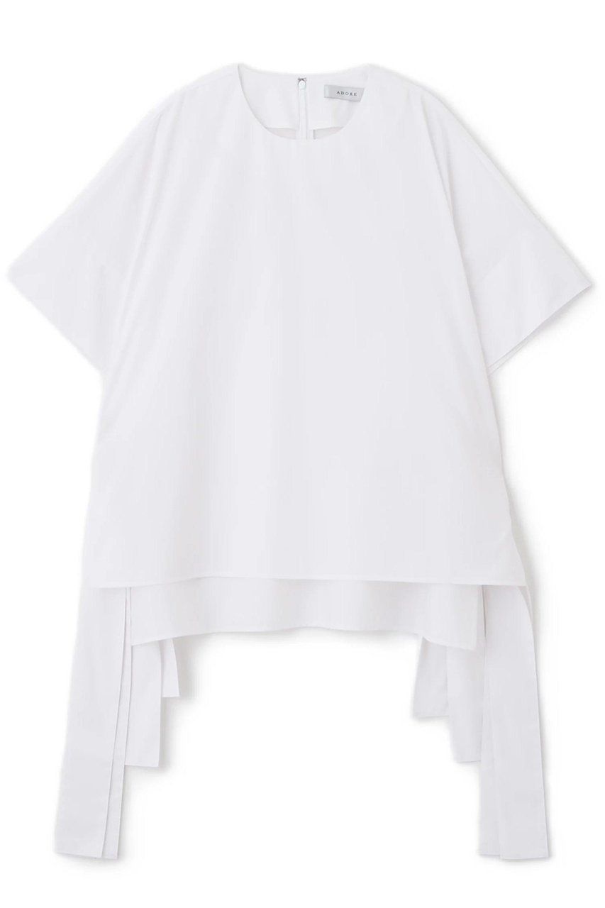 【アドーア/ADORE】のコンパクトコットンブラウス 人気、トレンドファッション・服の通販 founy(ファニー) 　ファッション　Fashion　レディースファッション　Fashion for Women　トップス・カットソー　Cut & Sew Tops　シャツ・ブラウス・オフィスカジュアル　Elegant Blouses & Button-Ups　コンパクト　Compact, Small Size　ショート　Short, Short Length　スリーブ　Sleeve, Long Sleeve / Short Sleeve　セットアップ　Set-Up, Coordinated Outfit　ブロード　Broadcloth, Fine Cotton　再入荷　Restock / Back in Stock　 other-1|ID: prp329100004572981 ipo3291000000035783361