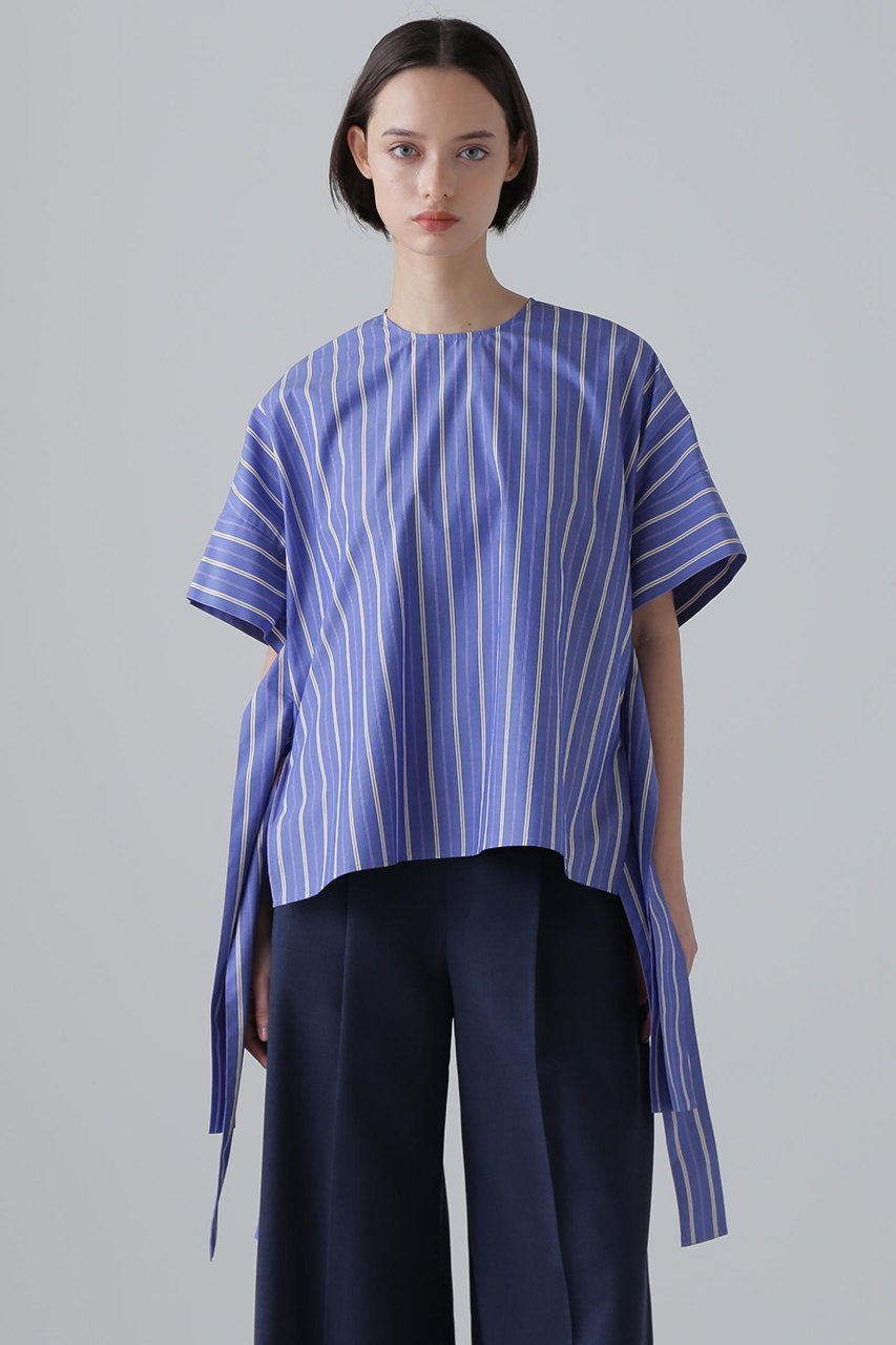 【アドーア/ADORE】のコンパクトコットンブラウス 人気、トレンドファッション・服の通販 founy(ファニー) 　ファッション　Fashion　レディースファッション　Fashion for Women　トップス・カットソー　Cut & Sew Tops　シャツ・ブラウス・オフィスカジュアル　Elegant Blouses & Button-Ups　コンパクト　Compact, Small Size　ショート　Short, Short Length　スリーブ　Sleeve, Long Sleeve / Short Sleeve　セットアップ　Set-Up, Coordinated Outfit　ブロード　Broadcloth, Fine Cotton　再入荷　Restock / Back in Stock　other-2|ID: prp329100004572981 ipo3291000000035783365