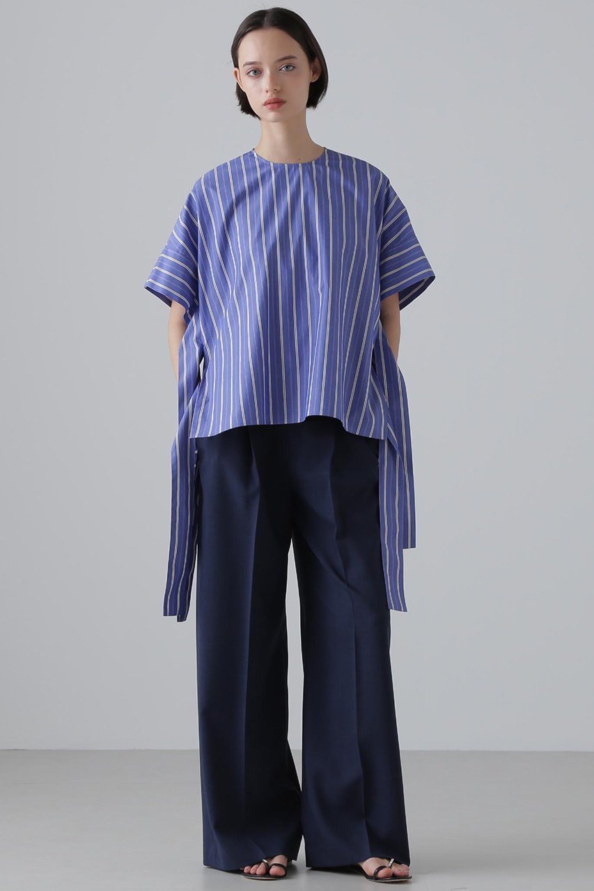 【アドーア/ADORE】のコンパクトコットンブラウス 人気、トレンドファッション・服の通販 founy(ファニー) 　ファッション　Fashion　レディースファッション　Fashion for Women　トップス・カットソー　Cut & Sew Tops　シャツ・ブラウス・オフィスカジュアル　Elegant Blouses & Button-Ups　コンパクト　Compact, Small Size　ショート　Short, Short Length　スリーブ　Sleeve, Long Sleeve / Short Sleeve　セットアップ　Set-Up, Coordinated Outfit　ブロード　Broadcloth, Fine Cotton　再入荷　Restock / Back in Stock　other-3|ID: prp329100004572981 ipo3291000000035783366