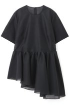 【アドーア/ADORE】のスパンオーガンジーブラウス 人気、トレンドファッション・服の通販 founy(ファニー) ファッション Fashion レディースファッション Fashion for Women トップス・カットソー Cut & Sew Tops シャツ・ブラウス・オフィスカジュアル Elegant Blouses & Button-Ups アシンメトリー Asymmetrical Style オケージョン Occasion Wear オーガンジー Organza Fabric ショート Short, Short Length スリーブ Sleeve, Long Sleeve / Short Sleeve ペプラム Peplum, Flared Hem 再入荷 Restock / Back in Stock thumbnail ブラック|ID: prp329100004572983 ipo3291000000034988958