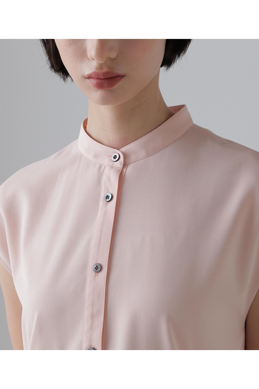 【アドーア/ADORE】のドライタッチジョーゼットブラウス 人気、トレンドファッション・服の通販 founy(ファニー) 　ファッション　Fashion　レディースファッション　WOMEN　トップス・カットソー　Tops/Tshirt　キャミソール / ノースリーブ　No Sleeves　シャツ/ブラウス　Shirts/Blouses　おすすめ　Recommend　ストレッチ　Stretch　セットアップ　Set Up　ノースリーブ　No Sleeve　ペプラム　Peplum　NEW・新作・新着・新入荷　New Arrivals　ビジネス 仕事 通勤　Business　other-8|ID: prp329100004572986 ipo3291000000032363080