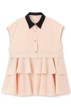 【アドーア/ADORE】のドライタッチジョーゼットブラウス ピンク|ID:prp329100004572986