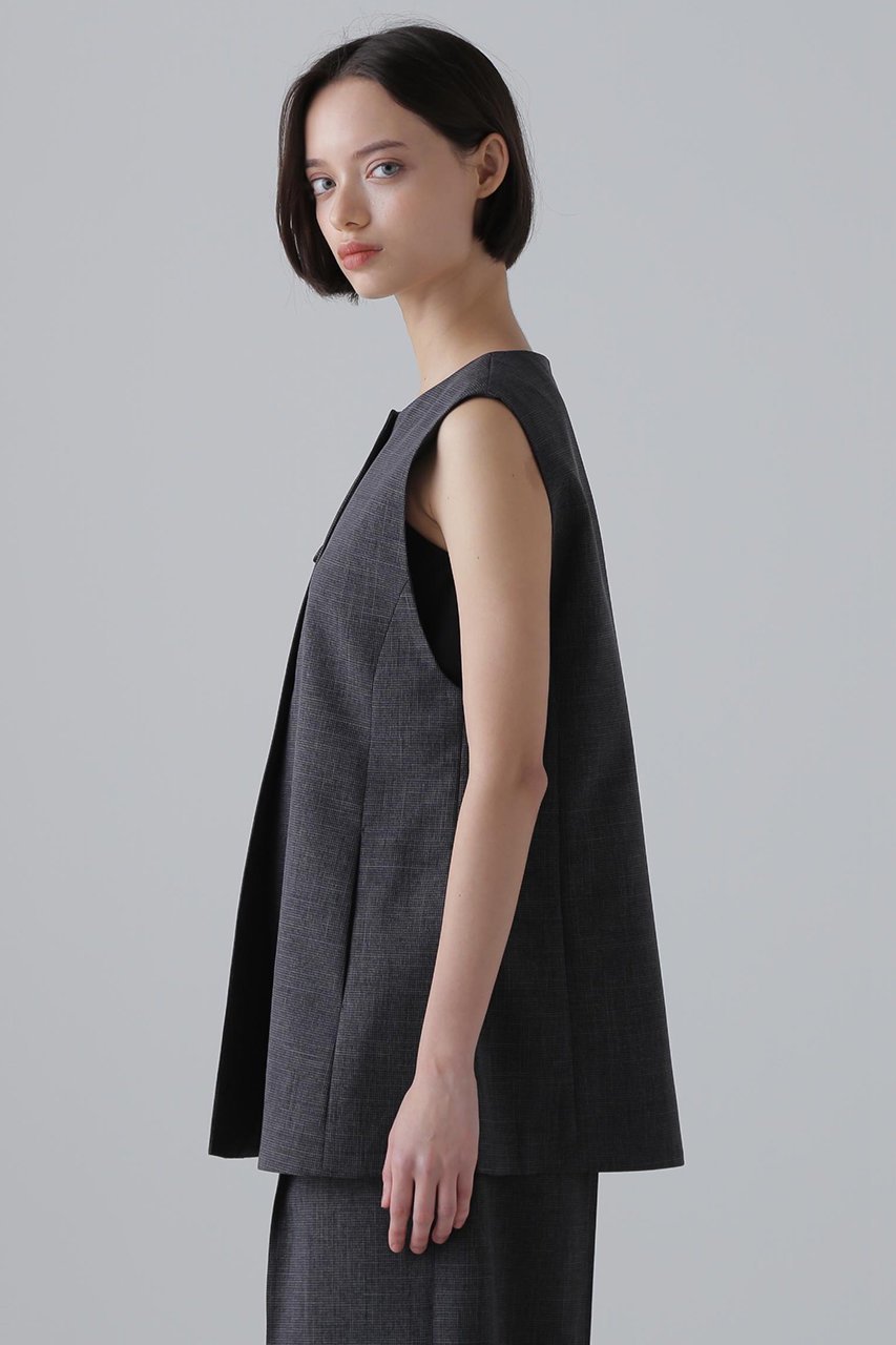 【アドーア/ADORE】のファンクショナルドライクロスブラウス 人気、トレンドファッション・服の通販 founy(ファニー) 　ファッション　Fashion　レディースファッション　Fashion for Women　トップス・カットソー　Cut & Sew Tops　キャミソール&ノースリーブ　Camisoles & Sleeveless Tops　シャツ・ブラウス・オフィスカジュアル　Elegant Blouses & Button-Ups　おすすめ　Recommended / Our Picks　セットアップ　Set-Up, Coordinated Outfit　ノースリーブ　Sleeveless, No-Sleeve　ポケット　Pocket, Pocket Detail　エレガント 上品　Elegant　other-4|ID: prp329100004572988 ipo3291000000035440555