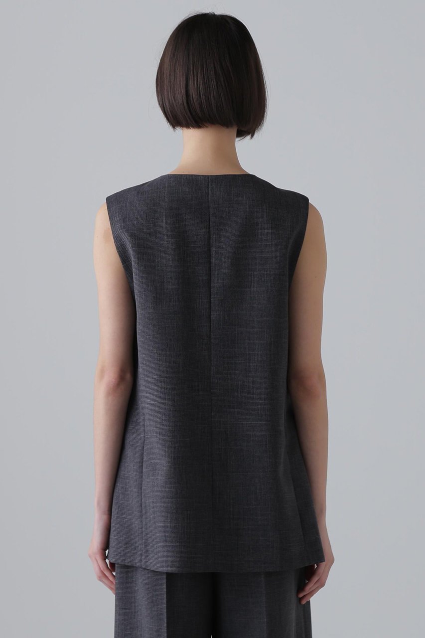 【アドーア/ADORE】のファンクショナルドライクロスブラウス 人気、トレンドファッション・服の通販 founy(ファニー) 　ファッション　Fashion　レディースファッション　Fashion for Women　トップス・カットソー　Cut & Sew Tops　キャミソール&ノースリーブ　Camisoles & Sleeveless Tops　シャツ・ブラウス・オフィスカジュアル　Elegant Blouses & Button-Ups　おすすめ　Recommended / Our Picks　セットアップ　Set-Up, Coordinated Outfit　ノースリーブ　Sleeveless, No-Sleeve　ポケット　Pocket, Pocket Detail　エレガント 上品　Elegant　other-5|ID: prp329100004572988 ipo3291000000035440556