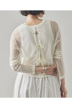 【カレンソロジー/Curensology】 レース編ミニットプルオーバー人気、トレンドファッション・服の通販 founy(ファニー) ファッション Fashion レディースファッション WOMEN トップス・カットソー Tops/Tshirt ニット Knit Tops プルオーバー Pullover おすすめ Recommend なめらか Smooth シルク Silk ボトム Bottom リボン Ribbon レース Race NEW・新作・新着・新入荷 New Arrivals 透かし Watermark |ID:prp329100004572992