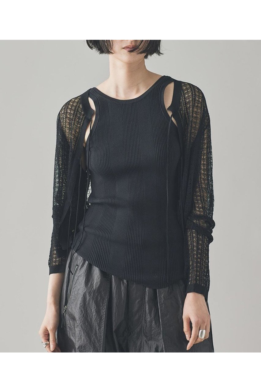 【カレンソロジー/Curensology】のレース編ミニットプルオーバー 人気、トレンドファッション・服の通販 founy(ファニー) 　ファッション　Fashion　レディースファッション　WOMEN　トップス・カットソー　Tops/Tshirt　ニット　Knit Tops　プルオーバー　Pullover　おすすめ　Recommend　なめらか　Smooth　シルク　Silk　ボトム　Bottom　リボン　Ribbon　レース　Race　NEW・新作・新着・新入荷　New Arrivals　透かし　Watermark　other-2|ID: prp329100004572992 ipo3291000000032363136