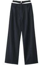 【クラネ/CLANE】の2WAY GATHER BELT PANTS/パンツ 人気、トレンドファッション・服の通販 founy(ファニー) ファッション Fashion レディースファッション WOMEN パンツ Pants ギャザー Gather ストレート Straight センター Center ワイド Wide NEW・新作・新着・新入荷 New Arrivals thumbnail NAVY|ID: prp329100004572995 ipo3291000000032363163