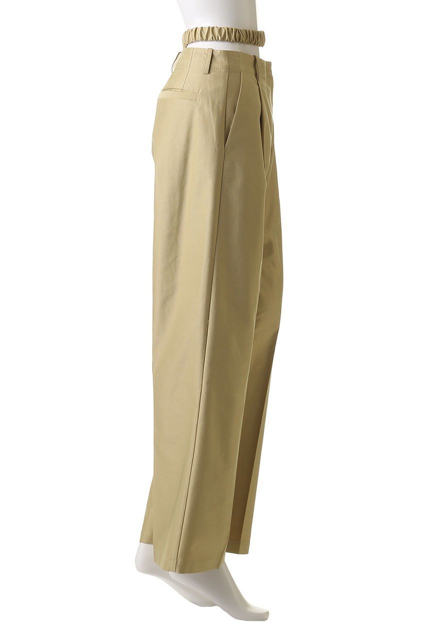 【クラネ/CLANE】の2WAY GATHER BELT PANTS/パンツ 人気、トレンドファッション・服の通販 founy(ファニー) 　ファッション　Fashion　レディースファッション　Fashion for Women　パンツ　Pants & Trousers　ギャザー　Gathered, Ruffled　ストレート　Straight, Straight Cut　センター　Center, Center Line　ワイド　Wide, Wide Fit　other-3|ID: prp329100004572995 ipo3291000000035764418