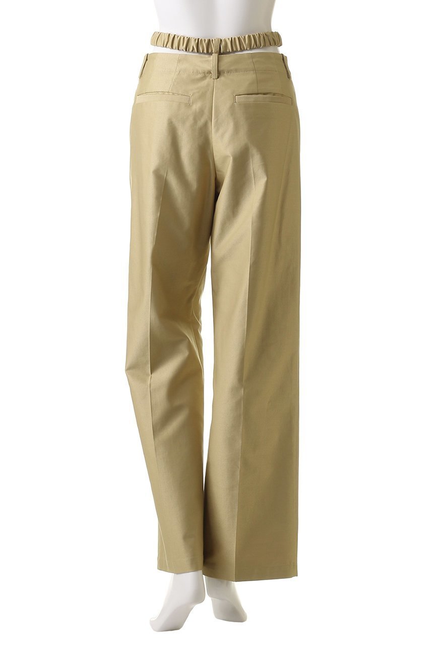 【クラネ/CLANE】の2WAY GATHER BELT PANTS/パンツ 人気、トレンドファッション・服の通販 founy(ファニー) 　ファッション　Fashion　レディースファッション　Fashion for Women　パンツ　Pants & Trousers　ギャザー　Gathered, Ruffled　ストレート　Straight, Straight Cut　センター　Center, Center Line　ワイド　Wide, Wide Fit　other-4|ID: prp329100004572995 ipo3291000000036178807