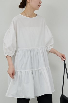【ガリャルダガランテ/GALLARDAGALANTE】 ティアードチュニック人気、トレンドファッション・服の通販 founy(ファニー) ファッション Fashion レディースファッション WOMEN ワンピース Dress チュニック Tunic おすすめ Recommend チュニック Tunic ボトム Bottom ラウンド Round エレガント 上品 Elegant NEW・新作・新着・新入荷 New Arrivals |ID:prp329100004573003