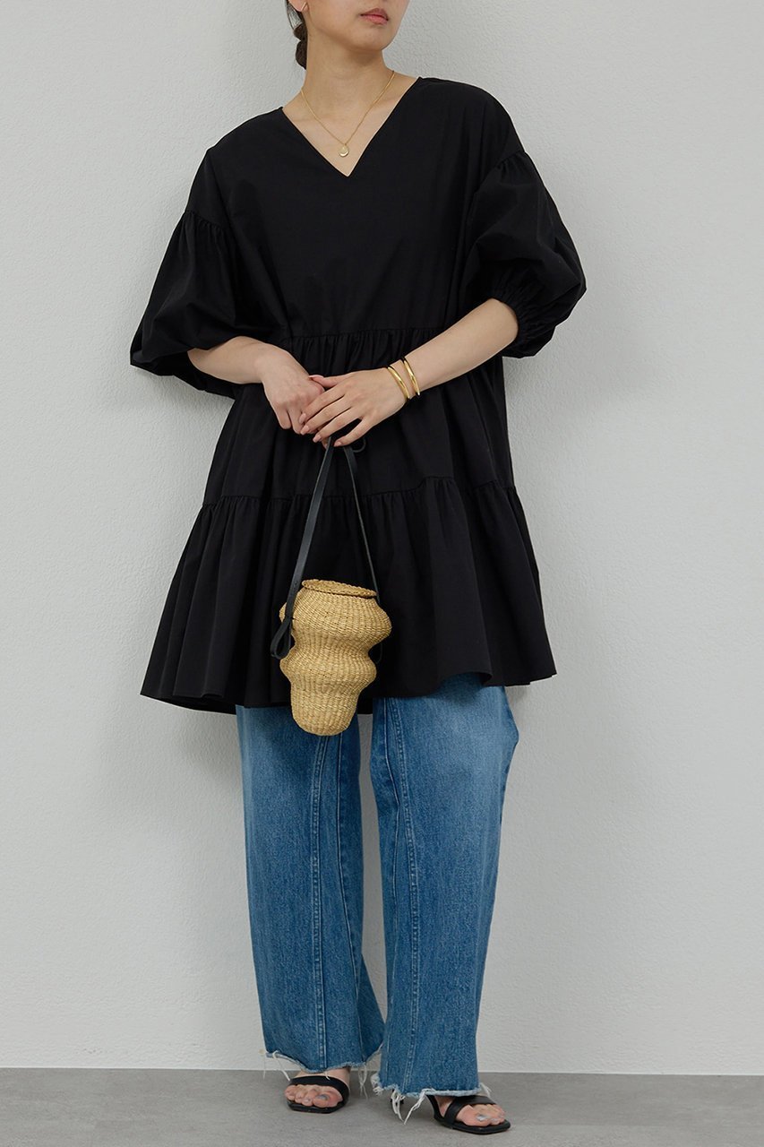 【ガリャルダガランテ/GALLARDAGALANTE】のティアードチュニック 人気、トレンドファッション・服の通販 founy(ファニー) 　ファッション　Fashion　レディースファッション　WOMEN　ワンピース　Dress　チュニック　Tunic　おすすめ　Recommend　チュニック　Tunic　ボトム　Bottom　ラウンド　Round　エレガント 上品　Elegant　NEW・新作・新着・新入荷　New Arrivals　other-2|ID: prp329100004573003 ipo3291000000032363213