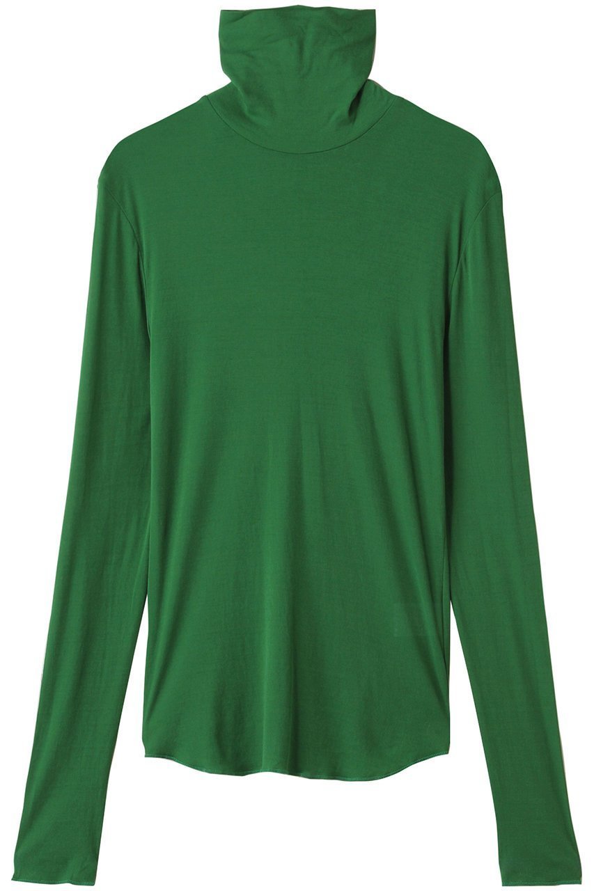 【スリー ドッツ/three dots】のシアー タートルネックTEE インテリア・キッズ・メンズ・レディースファッション・服の通販 founy(ファニー) 　ファッション　Fashion　レディースファッション　WOMEN　トップス・カットソー　Tops/Tshirt　シャツ/ブラウス　Shirts/Blouses　ロング / Tシャツ　T-Shirts　カットソー　Cut and Sewn　タートルネック　Turtleneck　おすすめ　Recommend　シアー　Sheer　シンプル　Simple　スリーブ　Sleeve　タートルネック　Turtleneck　ロング　Long　NEW・新作・新着・新入荷　New Arrivals　グリーン|ID: prp329100004573009 ipo3291000000032363258