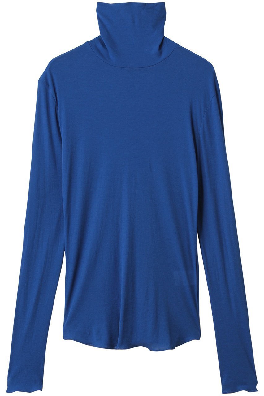 【スリー ドッツ/three dots】のシアー タートルネックTEE インテリア・キッズ・メンズ・レディースファッション・服の通販 founy(ファニー) 　ファッション　Fashion　レディースファッション　WOMEN　トップス・カットソー　Tops/Tshirt　シャツ/ブラウス　Shirts/Blouses　ロング / Tシャツ　T-Shirts　カットソー　Cut and Sewn　タートルネック　Turtleneck　おすすめ　Recommend　シアー　Sheer　シンプル　Simple　スリーブ　Sleeve　タートルネック　Turtleneck　ロング　Long　NEW・新作・新着・新入荷　New Arrivals　ブルー|ID: prp329100004573009 ipo3291000000032363260