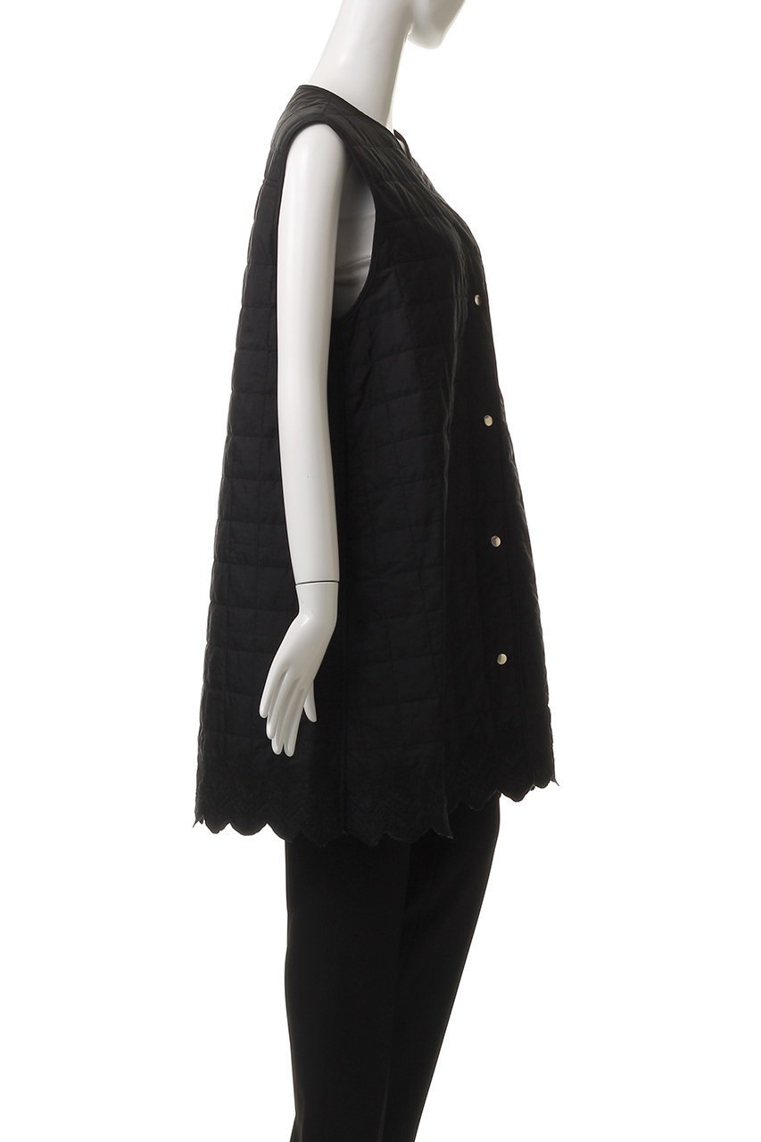 【ミディウミソリッド/MIDIUMISOLID】のembroidery quilting vest.M ベスト 人気、トレンドファッション・服の通販 founy(ファニー) 　ファッション　Fashion　レディースファッション　WOMEN　アウター　Coat Outerwear　ジャケット　Jackets　カットソー　Cut And Sew　キルティング　Quilting　コンビ　Combination　ジャケット　Jacket　ベスト　Vest　レース　Race　NEW・新作・新着・新入荷　New Arrivals　other-3|ID: prp329100004573012 ipo3291000000032363275