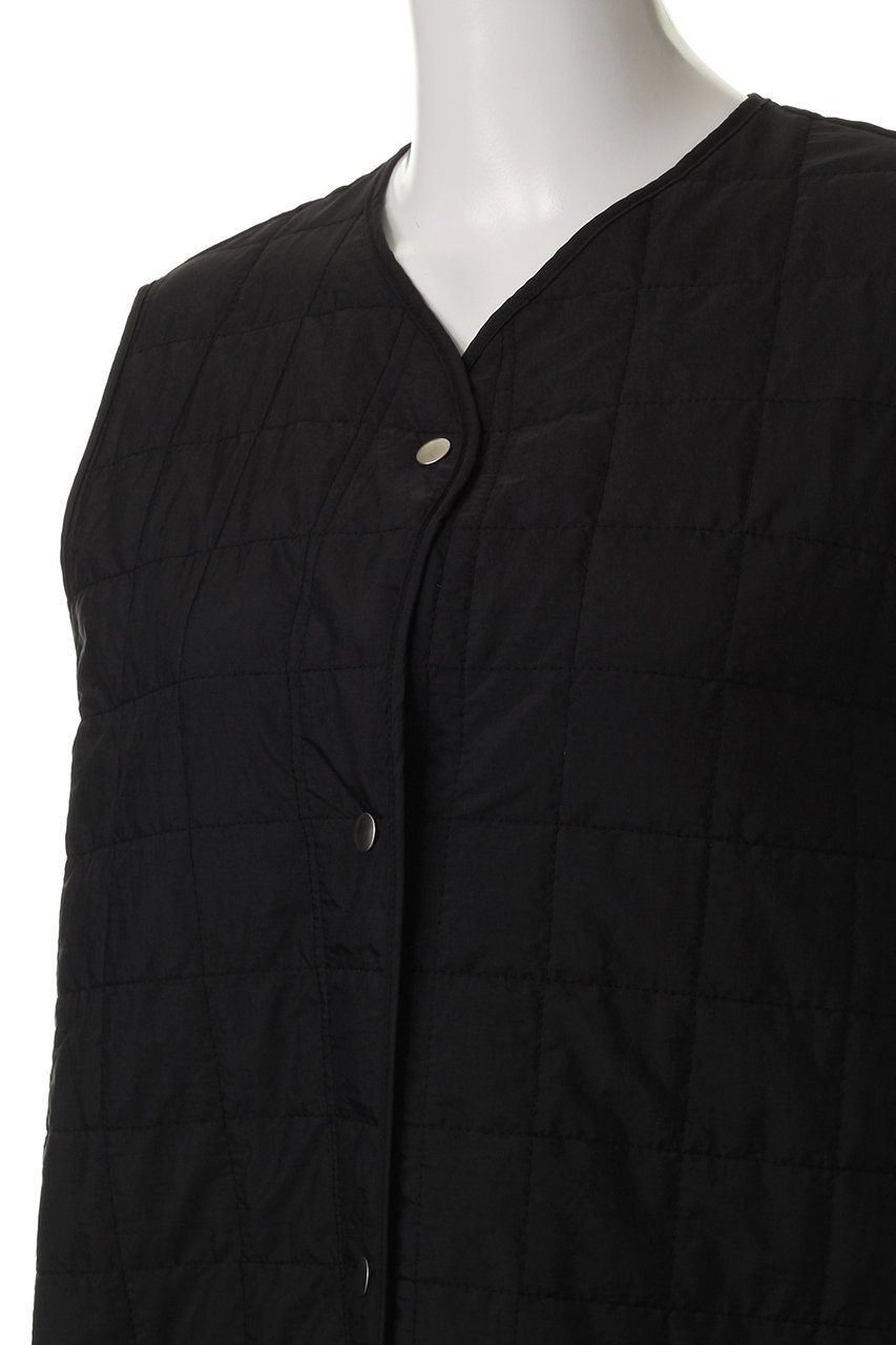 【ミディウミソリッド/MIDIUMISOLID】のembroidery quilting vest.M ベスト 人気、トレンドファッション・服の通販 founy(ファニー) 　ファッション　Fashion　レディースファッション　WOMEN　アウター　Coat Outerwear　ジャケット　Jackets　カットソー　Cut And Sew　キルティング　Quilting　コンビ　Combination　ジャケット　Jacket　ベスト　Vest　レース　Race　NEW・新作・新着・新入荷　New Arrivals　other-5|ID: prp329100004573012 ipo3291000000032363279