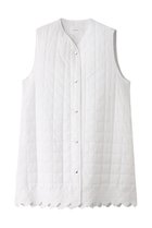 【ミディウミソリッド/MIDIUMISOLID】のembroidery quilting vest.M ベスト 人気、トレンドファッション・服の通販 founy(ファニー) ファッション Fashion レディースファッション Fashion for Women アウター Coat / Outerwear Collection レディースジャケット・軽アウター Jackets カットソー Cut and Sewn Top キルティング Quilted, Quilting コンビ Combo, Combination Style ジャケット Jacket, Outerwear ベスト Vest, Waistcoat レース Lace, Lace Fabric thumbnail off white|ID: prp329100004573012 ipo3291000000035923441