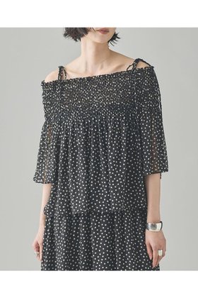 【カレンソロジー/Curensology】 ドットジャガードブラウス人気、トレンドファッション・服の通販 founy(ファニー) ファッション Fashion レディースファッション WOMEN トップス・カットソー Tops/Tshirt シャツ/ブラウス Shirts/Blouses おすすめ Recommend カーゴパンツ Cargo Pants キャミソール Camisole シフォン Chiffon ショート Short ジャカード Jacquard スリーブ Sleeve セットアップ Set Up デニム Denim プリント Print 夏 Summer NEW・新作・新着・新入荷 New Arrivals 日本製 Made In Japan 水玉 Polka Dots |ID:prp329100004573028