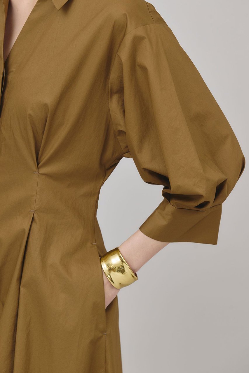 【カレンソロジー/Curensology】のタックシャツワンピース 人気、トレンドファッション・服の通販 founy(ファニー) 　ファッション　Fashion　レディースファッション　Fashion for Women　ワンピース　Dresses　シャツワンピース / 1枚で着映えコーデ　Shirt Dresses　チュニック　Tunic Tops & Dresses　サンダル　Sandals, Summer Shoes　シェイプ　Shape, Slim Fit　チュニック　Tunic, Long Top　ロング　Long, Long-Length　other-5|ID: prp329100004573031 ipo3291000000035311071