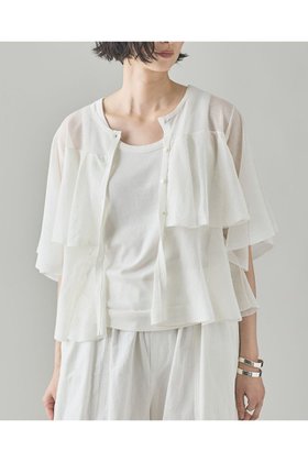 【カレンソロジー/Curensology】 フレアー2WAYニットプルオーバー人気、トレンドファッション・服の通販 founy(ファニー) ファッション Fashion レディースファッション WOMEN トップス・カットソー Tops/Tshirt ニット Knit Tops プルオーバー Pullover なめらか Smooth サマー Summer シアー Sheer デニム Denim フレア Flare NEW・新作・新着・新入荷 New Arrivals |ID:prp329100004573033