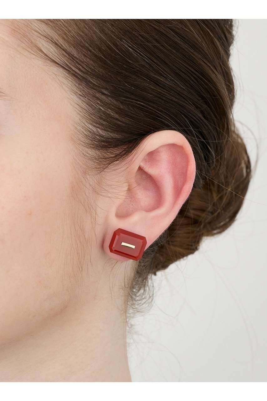 【ヒロタカ/Hirotaka】の【Bird of Paradise】Naked Rectangle Stone Stud ピアス(片耳用) 人気、トレンドファッション・服の通販 founy(ファニー) 　ファッション　Fashion　レディースファッション　WOMEN　ジュエリー　Jewelry　リング　Rings　イヤリング　Earrings　2025年　2025　イヤリング　Earrings　片耳　One Ear　A/W・秋冬　Aw・Autumn/Winter・Fw・Fall-Winter　other-2|ID: prp329100004573036 ipo3291000000032363574
