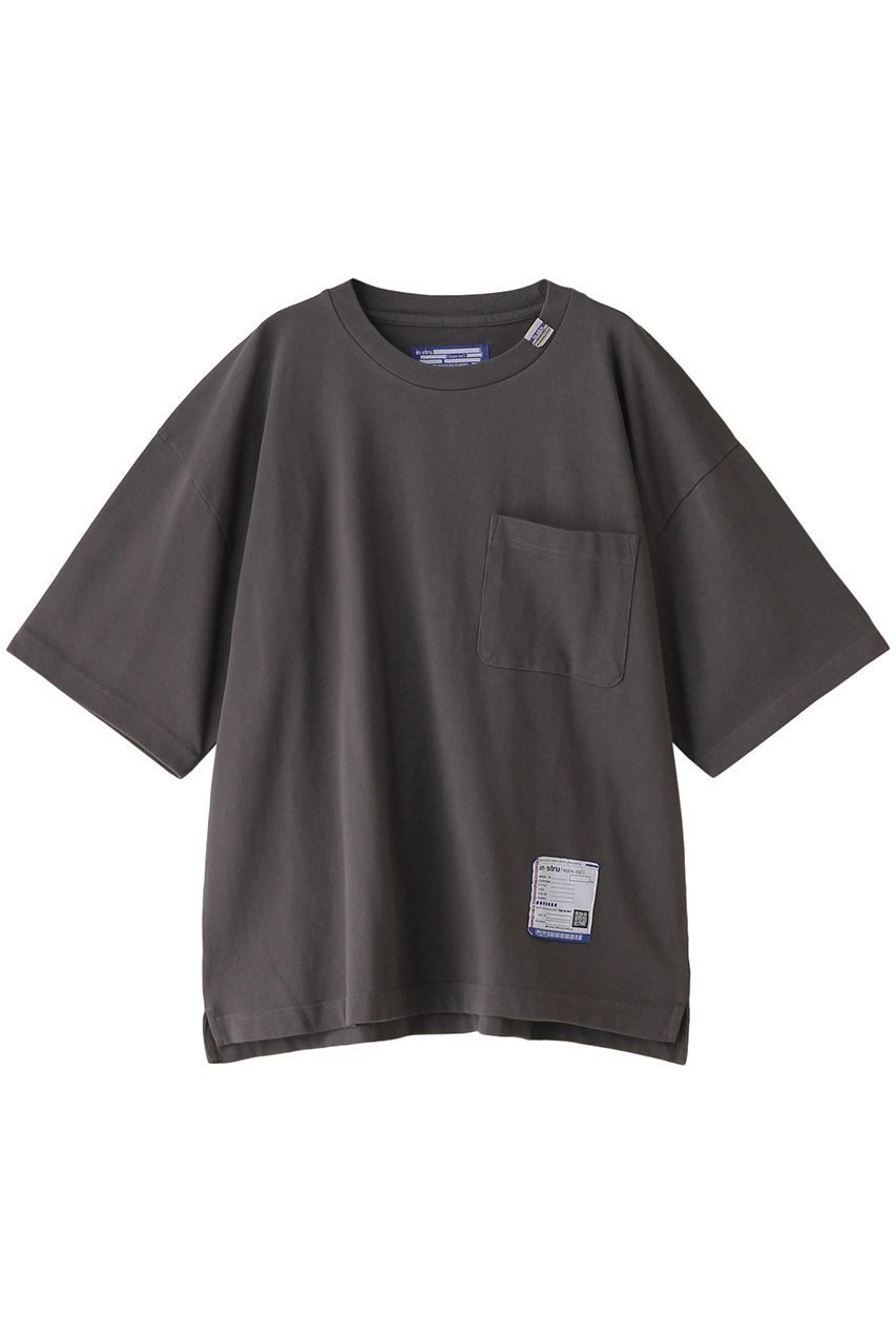 【メゾン ミハラヤスヒロ/Maison MIHARA YASUHIRO / MEN】の【MEN】【in-stru(men-tal).】ヘビーウェイトジャージーポケット ハーフスリーブ Tシャツ インテリア・キッズ・メンズ・レディースファッション・服の通販 founy(ファニー) 　ファッション　Fashion　メンズファッション　Men's Style Online　トップス・カットソー　Tops/Tshirt/Men　シャツ　Shirts　ショート　Short　シンプル　Simple　スリーブ　Sleeve　ハーフ　Half　ロング　Long　ダークグレー|ID: prp329100004573060 ipo3291000000032363839
