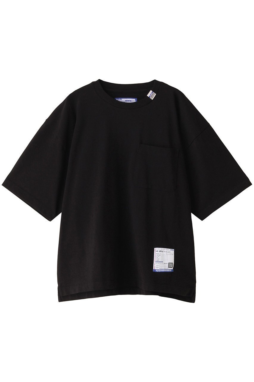 【メゾン ミハラヤスヒロ/Maison MIHARA YASUHIRO / MEN】の【MEN】【in-stru(men-tal).】ヘビーウェイトジャージーポケット ハーフスリーブ Tシャツ インテリア・キッズ・メンズ・レディースファッション・服の通販 founy(ファニー) 　ファッション　Fashion　メンズファッション　Men's Style Online　トップス・カットソー　Tops/Tshirt/Men　シャツ　Shirts　ショート　Short　シンプル　Simple　スリーブ　Sleeve　ハーフ　Half　ロング　Long　ブラック|ID: prp329100004573060 ipo3291000000032363840