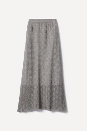 【プリスティン/PRISTINE】の爽ヤクレーシーニットスカート 人気、トレンドファッション・服の通販 founy(ファニー) ファッション Fashion レディースファッション WOMEN スカート Skirt レーシー Lacey エレガント 上品 Elegant 夏 Summer NEW・新作・新着・新入荷 New Arrivals 透かし Watermark |ID:prp329100004573867