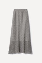 【プリスティン/PRISTINE】の爽ヤクレーシーニットスカート 人気、トレンドファッション・服の通販 founy(ファニー) ファッション Fashion レディースファッション WOMEN スカート Skirt レーシー Lacey エレガント 上品 Elegant 夏 Summer NEW・新作・新着・新入荷 New Arrivals 透かし Watermark thumbnail グレー|ID: prp329100004573867 ipo3291000000032375604