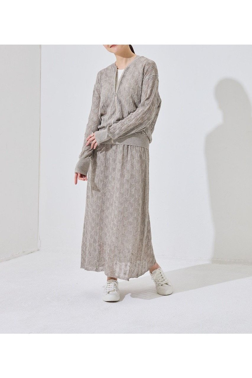 【プリスティン/PRISTINE】の爽ヤクレーシーニットブルゾン 人気、トレンドファッション・服の通販 founy(ファニー) 　ファッション　Fashion　レディースファッション　WOMEN　アウター　Coat Outerwear　ジャケット　Jackets　ブルゾン　Blouson/Jackets　ジャケット　Jacket　ブルゾン　Blouson　レーシー　Lacey　エレガント 上品　Elegant　夏　Summer　NEW・新作・新着・新入荷　New Arrivals　透かし　Watermark　other-7|ID: prp329100004573868 ipo3291000000032375619