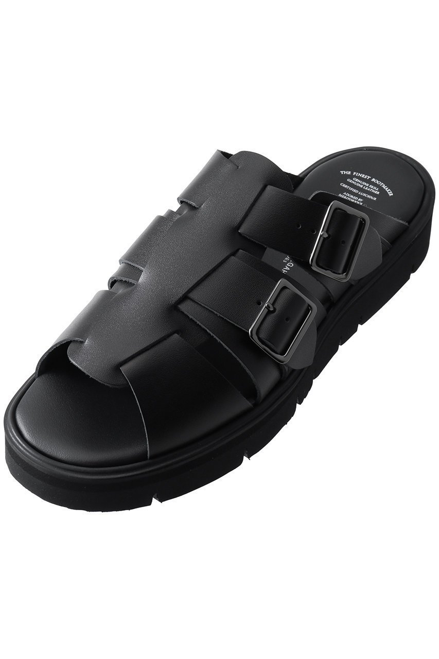 【ビューティフルシューズ/BEAUTIFUL SHOES】のGURKHA SANDALS(GLOXI CUT MEDIUM SOLE) インテリア・キッズ・メンズ・レディースファッション・服の通販 founy(ファニー) 　ファッション　Fashion　レディースファッション　WOMEN　サンダル　Sandals　NEW・新作・新着・新入荷　New Arrivals　軽量　Lightweight　ブラック|ID: prp329100004573896 ipo3291000000032376236