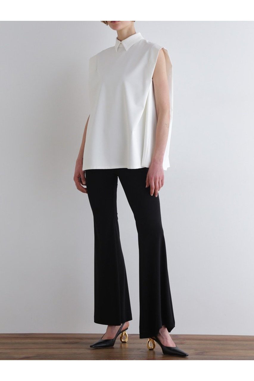 【ル フィル/LE PHIL】のストレッチオックスノースリーブブラウス 人気、トレンドファッション・服の通販 founy(ファニー) 　ファッション　Fashion　レディースファッション　WOMEN　トップス・カットソー　Tops/Tshirt　キャミソール / ノースリーブ　No Sleeves　シャツ/ブラウス　Shirts/Blouses　おすすめ　Recommend　コンパクト　Compact　ストレッチ　Stretch　ノースリーブ　No Sleeve　パターン　Pattern　エレガント 上品　Elegant　夏　Summer　other-5|ID: prp329100004573900 ipo3291000000032376278