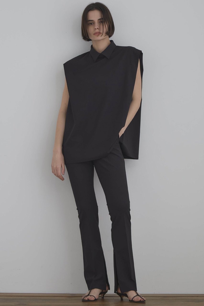 【ル フィル/LE PHIL】のストレッチオックスノースリーブブラウス 人気、トレンドファッション・服の通販 founy(ファニー) 　ファッション　Fashion　レディースファッション　Fashion for Women　トップス・カットソー　Cut & Sew Tops　キャミソール&ノースリーブ　Camisoles & Sleeveless Tops　シャツ・ブラウス・オフィスカジュアル　Elegant Blouses & Button-Ups　おすすめ　Recommended / Our Picks　コンパクト　Compact, Small Size　ストレッチ　Stretch, Stretchy Fabric　ノースリーブ　Sleeveless, No-Sleeve　パターン　Pattern, Design Print　エレガント 上品　Elegant　夏　Summer　other-2|ID: prp329100004573900 ipo3291000000035309210