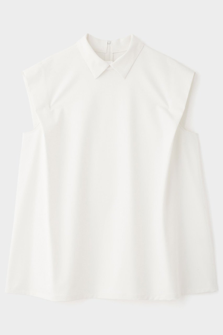 【ル フィル/LE PHIL】のストレッチオックスノースリーブブラウス インテリア・キッズ・メンズ・レディースファッション・服の通販 founy(ファニー) 　ファッション　Fashion　レディースファッション　Fashion for Women　トップス・カットソー　Cut & Sew Tops　キャミソール&ノースリーブ　Camisoles & Sleeveless Tops　シャツ・ブラウス・オフィスカジュアル　Elegant Blouses & Button-Ups　おすすめ　Recommended / Our Picks　コンパクト　Compact, Small Size　ストレッチ　Stretch, Stretchy Fabric　ノースリーブ　Sleeveless, No-Sleeve　パターン　Pattern, Design Print　エレガント 上品　Elegant　夏　Summer　ホワイト|ID: prp329100004573900 ipo3291000000036071147