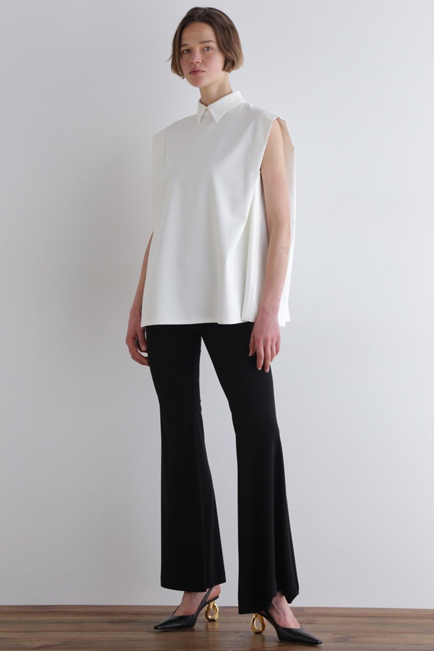 【ル フィル/LE PHIL】のストレッチオックスノースリーブブラウス 人気、トレンドファッション・服の通販 founy(ファニー) 　ファッション　Fashion　レディースファッション　Fashion for Women　トップス・カットソー　Cut & Sew Tops　キャミソール&ノースリーブ　Camisoles & Sleeveless Tops　シャツ・ブラウス・オフィスカジュアル　Elegant Blouses & Button-Ups　おすすめ　Recommended / Our Picks　コンパクト　Compact, Small Size　ストレッチ　Stretch, Stretchy Fabric　ノースリーブ　Sleeveless, No-Sleeve　パターン　Pattern, Design Print　エレガント 上品　Elegant　夏　Summer　other-5|ID: prp329100004573900 ipo3291000000036071154