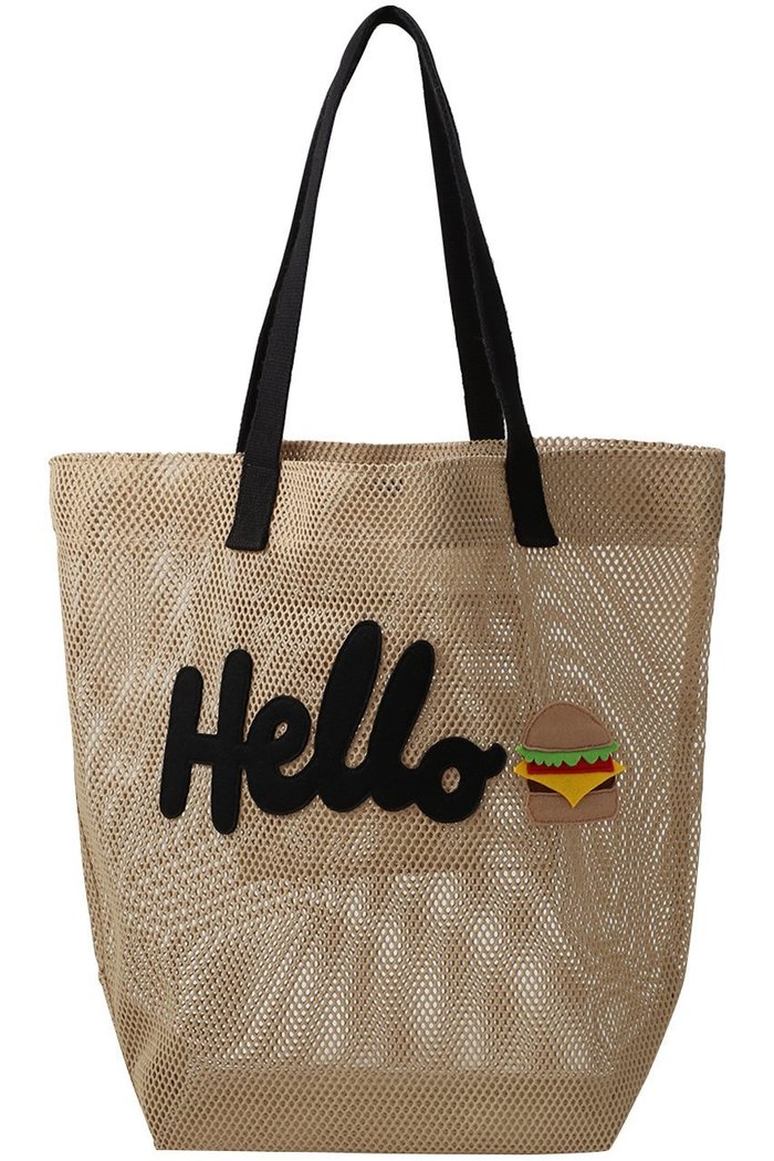 【ラドロー/LUDLOW】の【ELLE SHOP限定】メッシュトートバッグ インテリア・キッズ・メンズ・レディースファッション・服の通販 founy(ファニー) https://founy.com/ ファッション Fashion レディースファッション Fashion for Women バッグ Bags ユニセックス Unisex, Genderless スペシャル Special, Limited Edition ベーシック Basic, Essential メッシュ Mesh, Net Fabric モチーフ Motif, Design Theme 人気 Popular, Best Seller 夏 Summer |ID: prp329100004573901 ipo3291000000035930861