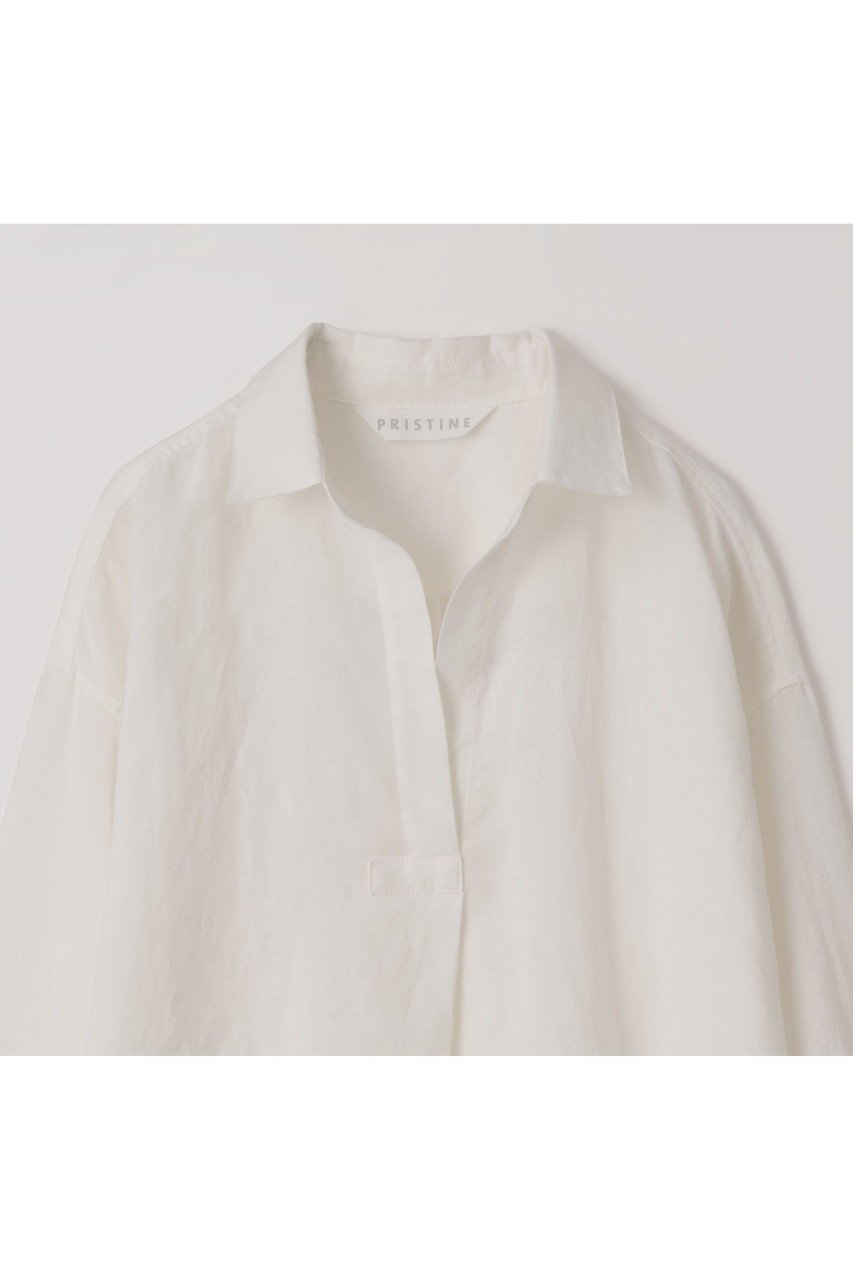【プリスティン/PRISTINE】のCL38平織bigシャツ 人気、トレンドファッション・服の通販 founy(ファニー) 　ファッション　Fashion　レディースファッション　WOMEN　トップス・カットソー　Tops/Tshirt　シャツ/ブラウス　Shirts/Blouses　スリーブ　Sleeve　リネン　Linen　ロング　Long　夏　Summer　NEW・新作・新着・新入荷　New Arrivals　春　Spring　S/S・春夏　Ss・Spring/Summer　長袖　Long Sleeve　other-3|ID: prp329100004573905 ipo3291000000032376311