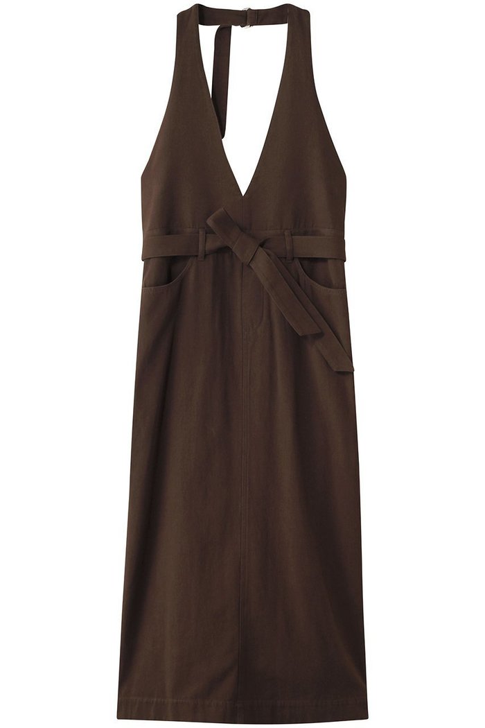 【クラネ/CLANE】のHALTER NECK LOW WAIST ONEPIECE/ワンピース インテリア・キッズ・メンズ・レディースファッション・服の通販 founy(ファニー) https://founy.com/ ファッション Fashion レディースファッション WOMEN ワンピース Dress チュニック Tunic インナー Inner ストレート Straight タンク Tank チュニック Tunic ロング Long NEW・新作・新着・新入荷 New Arrivals |ID: prp329100004573910 ipo3291000000032376347