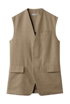 【ウィムガゼット/Whim Gazette】の【GEMINI】ジレ 人気、トレンドファッション・服の通販 founy(ファニー) ファッション Fashion レディースファッション WOMEN アウター Coat Outerwear ジャケット Jackets なめらか Smooth クラシカル Classical ジャケット Jacket ベスト Vest マニッシュ Mannish NEW・新作・新着・新入荷 New Arrivals thumbnail ベージュ|ID: prp329100004573911 ipo3291000000032376356
