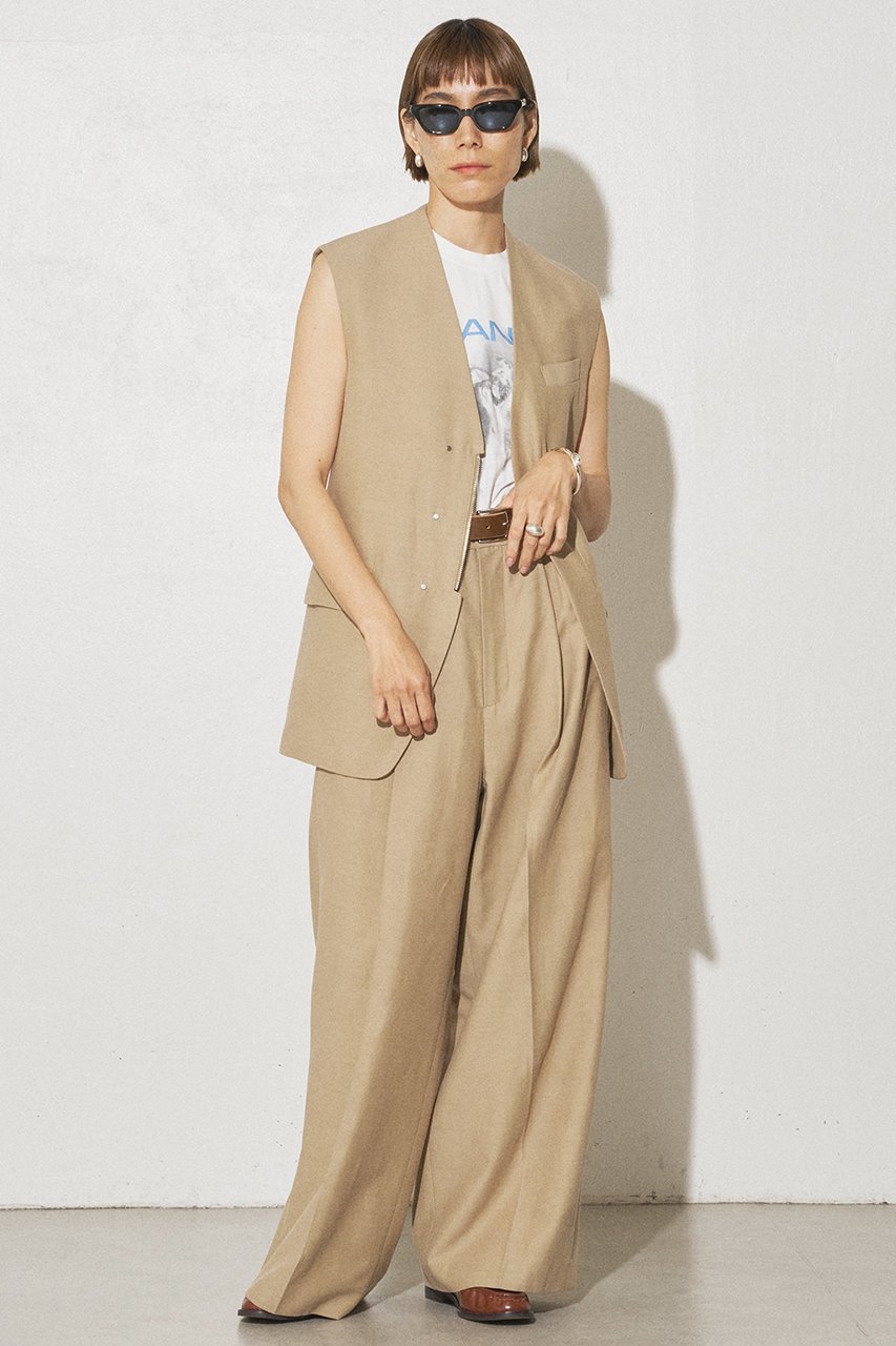 【ウィムガゼット/Whim Gazette】の【GEMINI】ジレ 人気、トレンドファッション・服の通販 founy(ファニー) ファッション Fashion レディースファッション Fashion for Women アウター Coat / Outerwear Collection レディースジャケット・軽アウター Jackets おすすめ Recommended / Our Picks ジャケット Jacket, Outerwear セットアップ Set-Up, Coordinated Outfit ツイル Twist, Twisted Detail ブルゾン Blouson, Bomber Jacket ベスト Vest, Waistcoat ミックス Mix, Mixed Style ミリタリー Military, Army Style エレガント 上品 Elegant other-2|ID: prp329100004573911 ipo3291000000035281345