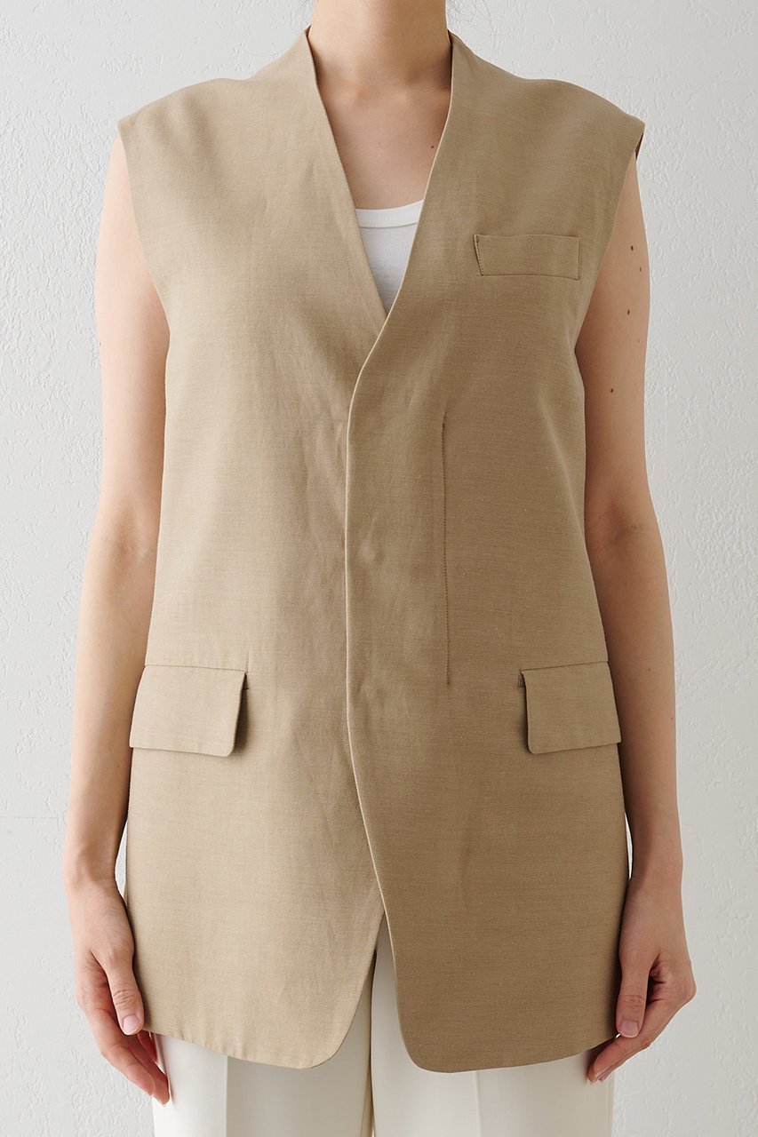 【ウィムガゼット/Whim Gazette】の【GEMINI】ジレ 人気、トレンドファッション・服の通販 founy(ファニー) ファッション Fashion レディースファッション Fashion for Women アウター Coat / Outerwear Collection レディースジャケット・軽アウター Jackets おすすめ Recommended / Our Picks ジャケット Jacket, Outerwear セットアップ Set-Up, Coordinated Outfit ツイル Twist, Twisted Detail ブルゾン Blouson, Bomber Jacket ベスト Vest, Waistcoat ミックス Mix, Mixed Style ミリタリー Military, Army Style エレガント 上品 Elegant other-7|ID: prp329100004573911 ipo3291000000035281356