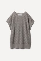 【プリスティン/PRISTINE】の爽ヤクレーシーニットベスト グレー|ID: prp329100004573919 ipo3291000000036866678