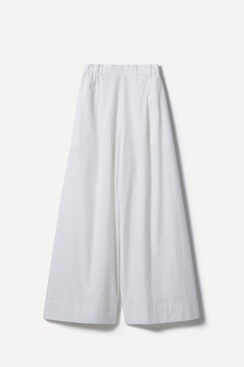 【プリスティン/PRISTINE】のポプリンタックワイドパンツ インテリア・キッズ・メンズ・レディースファッション・服の通販 founy(ファニー) 　ファッション　Fashion　レディースファッション　Fashion for Women　パンツ　Pants & Trousers　ポケット　Pocket, Pocket Detail　リラックス　Relax, Relaxed Fit　ワイド　Wide, Wide Fit　人気　Popular, Best Seller　夏　Summer　春　Spring　S/S・春夏　SS, Spring/Summer, Warm Season　ホワイト|ID: prp329100004573921 ipo3291000000035340716