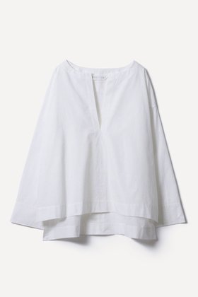 【プリスティン/PRISTINE】のポプリンノーカラーシャツ 人気、トレンドファッション・服の通販 founy(ファニー) ファッション Fashion レディースファッション WOMEN トップス・カットソー Tops/Tshirt シャツ/ブラウス Shirts/Blouses ロング / Tシャツ T-Shirts カットソー Cut and Sewn スリット Slit スリーブ Sleeve フロント Front リラックス Relax ロング Long 人気 Popularity 夏 Summer NEW・新作・新着・新入荷 New Arrivals 春 Spring S/S・春夏 Ss・Spring/Summer |ID:prp329100004573922