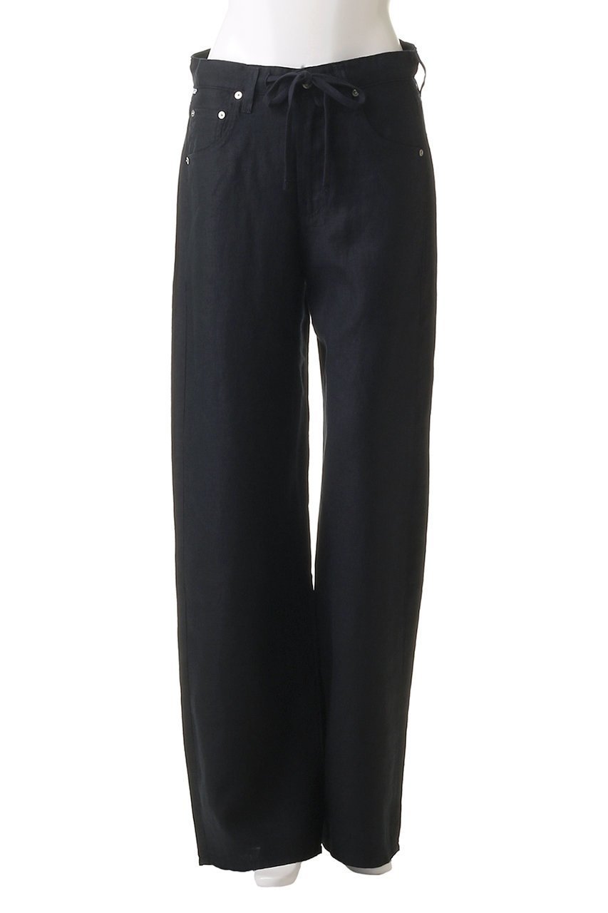 【シチズンズ オブ ヒューマニティー/CITIZENS OF HUMANITY】のBRYNN ドローストリングリネンパンツ 人気、トレンドファッション・服の通販 founy(ファニー) 　ファッション　Fashion　レディースファッション　Fashion for Women　パンツ　Pants & Trousers　おすすめ　Recommended / Our Picks　スウェット / スエット　Sweatshirt, Sweatwear　ストレート　Straight, Straight Cut　ドローストリング　Drawstring, Pull Cord　リネン　Linen, Linen Fabric　レース　Lace, Lace Fabric　ワイド　Wide, Wide Fit　other-2|ID: prp329100004574845 ipo3291000000035975047