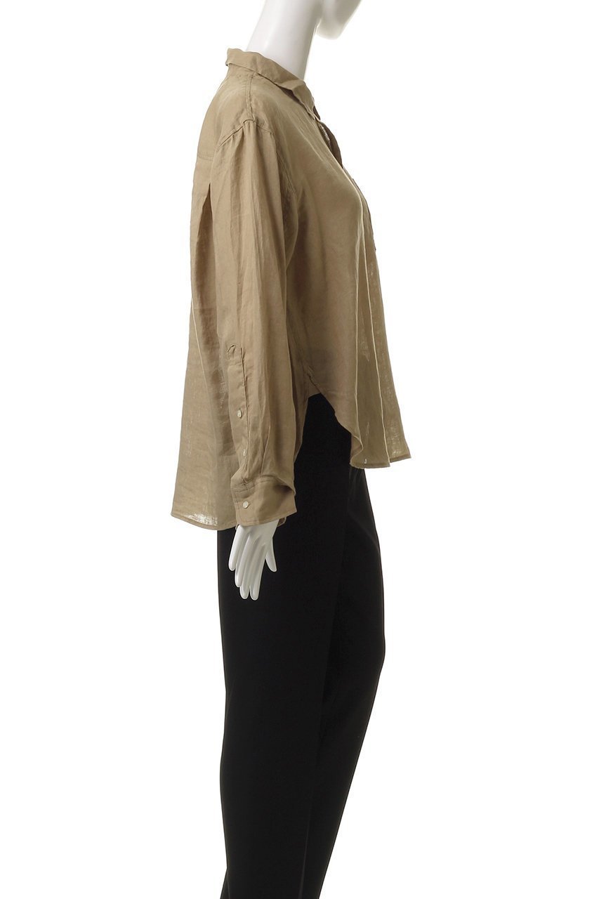 【シチズンズ オブ ヒューマニティー/CITIZENS OF HUMANITY】のKAYLA shrunken リネンシャツ 人気、トレンドファッション・服の通販 founy(ファニー) 　ファッション　Fashion　レディースファッション　Fashion for Women　トップス・カットソー　Cut & Sew Tops　シャツ・ブラウス・オフィスカジュアル　Elegant Blouses & Button-Ups　スリーブ　Sleeve, Long Sleeve / Short Sleeve　リネン　Linen, Linen Fabric　ロング　Long, Long-Length　羽織　Haori, Light Jacket　other-3|ID: prp329100004574846 ipo3291000000036233956