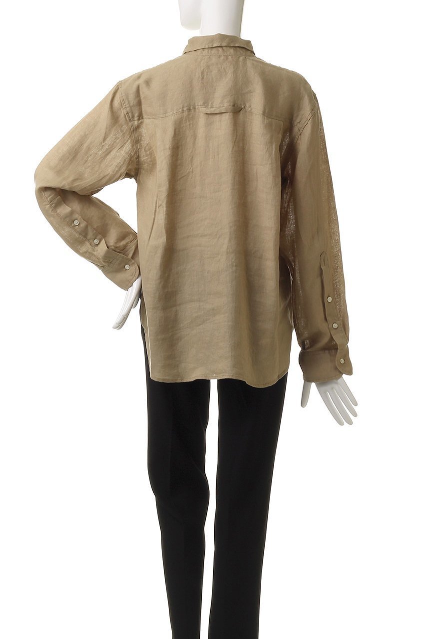 【シチズンズ オブ ヒューマニティー/CITIZENS OF HUMANITY】のKAYLA shrunken リネンシャツ 人気、トレンドファッション・服の通販 founy(ファニー) 　ファッション　Fashion　レディースファッション　Fashion for Women　トップス・カットソー　Cut & Sew Tops　シャツ・ブラウス・オフィスカジュアル　Elegant Blouses & Button-Ups　スリーブ　Sleeve, Long Sleeve / Short Sleeve　リネン　Linen, Linen Fabric　ロング　Long, Long-Length　羽織　Haori, Light Jacket　other-4|ID: prp329100004574846 ipo3291000000036233957